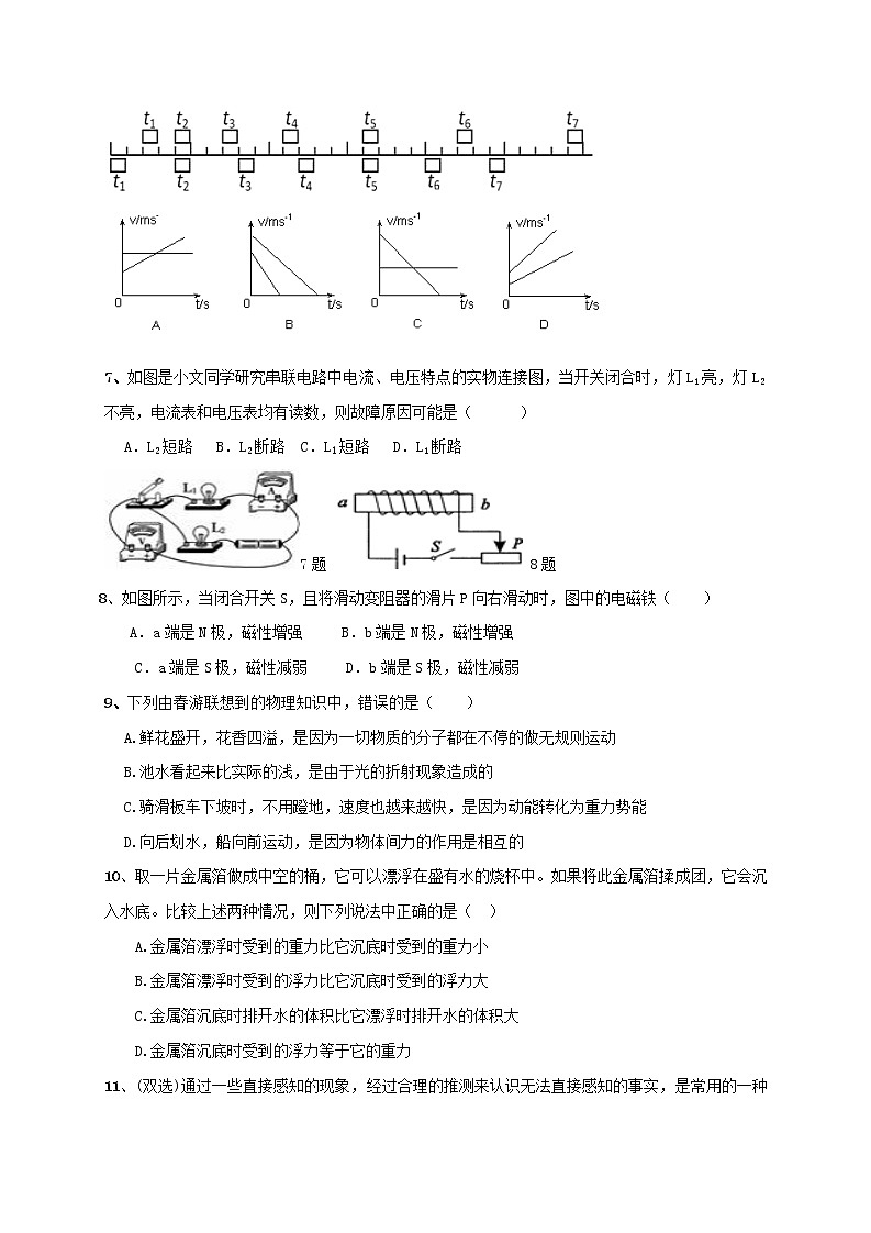 初中物理中考复习 2021年中考模拟物理试题13第2页