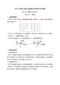 初中物理中考复习 第5章 透镜及其应用（解析版）