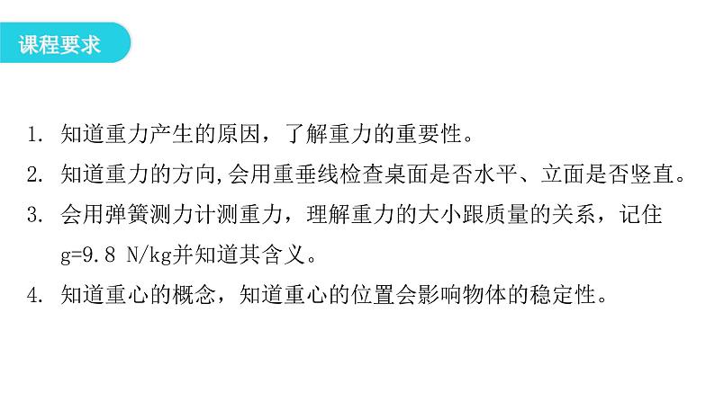 粤教沪科版八年级物理下册6-3重力课件第4页