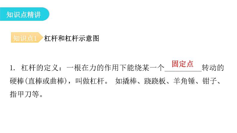 粤教沪科版八年级物理下册6-5探究杠杆的平衡条件课件第5页