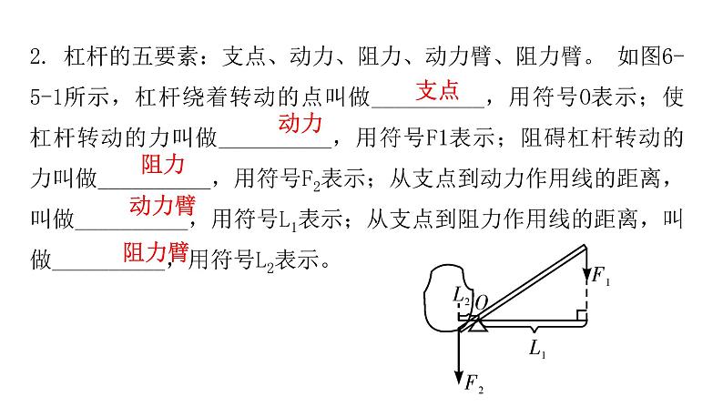 粤教沪科版八年级物理下册6-5探究杠杆的平衡条件课件第6页