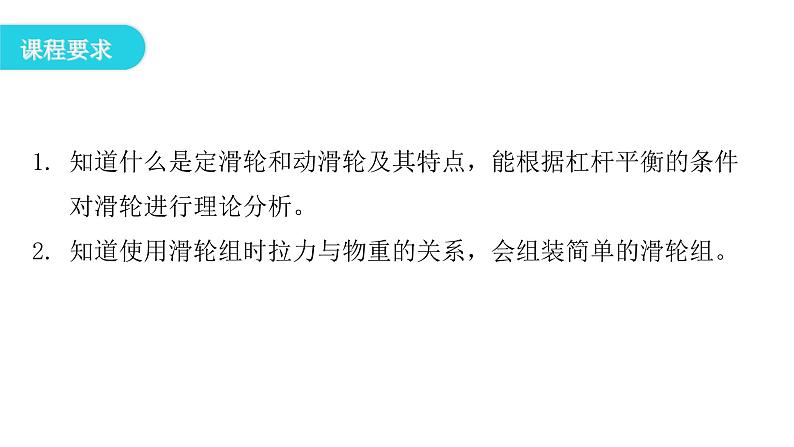 粤教沪科版八年级物理下册6-6探究滑轮的作用课件第4页