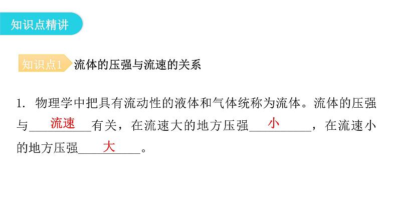 粤教沪科版八年级物理下册9-4神奇的升力课件第5页