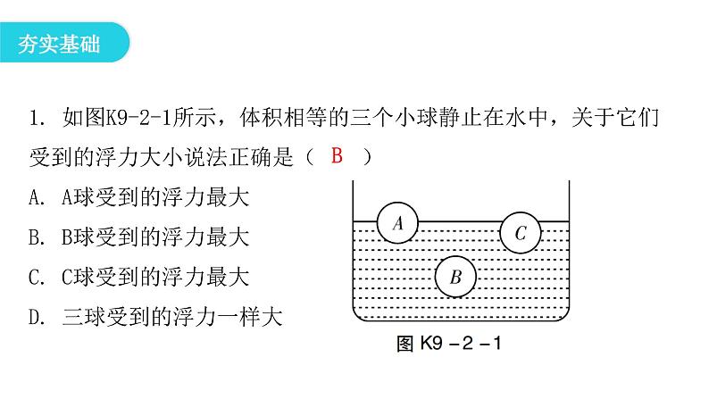 粤教沪科版八年级物理下册9-2阿基米德原理课件04