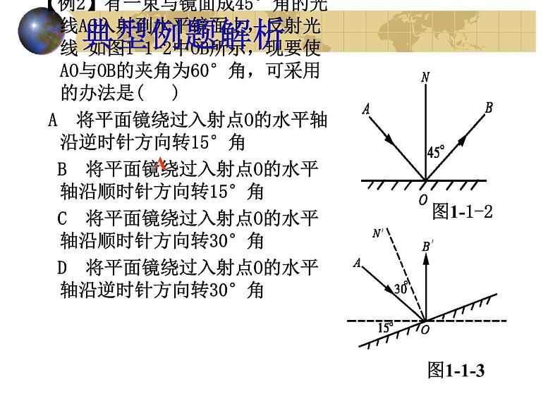 初中物理中考复习 光的反射（物理中考复习课件）(358K)第7页