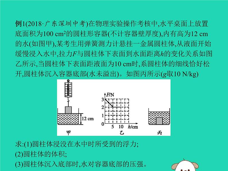 初中物理中考复习 课标通用中考物理总复习第二编能力素养提升专题3计算与推导课件04