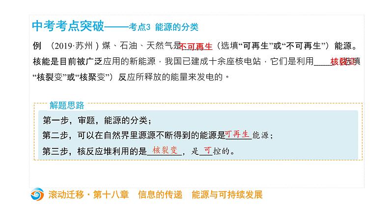 初中物理中考复习 中考物理大一轮滚动复习课件：第十八章 信息的传递06