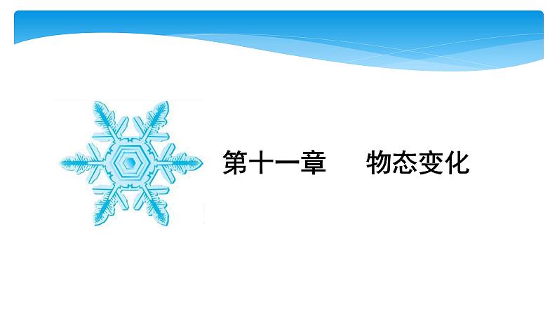 初中物理中考复习 中考物理大一轮滚动复习课件：第十一章   物态变化01