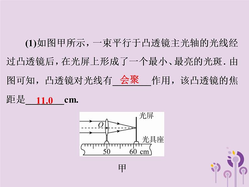 初中物理中考复习 中考物理第一部分教材梳理篇第一板块声光热第4课时凸透镜成像规律及成像实验课件第3页