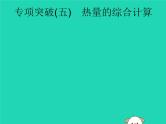初中物理中考复习 课标通用中考物理总复习第一编知识方法固基专项突破5热量的综合计算课件