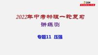 初中物理中考复习 专题11  压强（讲练）（课件）-2022年中考物理一轮复习讲练测