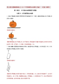 初中物理中考复习 专题25 力学做图重点问题（解析版）