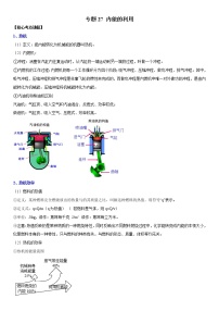 初中物理中考复习 专题27 内能的利用（原卷版）-2022年中考物理二轮专项复习核心考点突破与必刷题型汇编（全国通用）