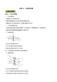 初中物理中考复习 专题38  中考作图类问题（解析版）