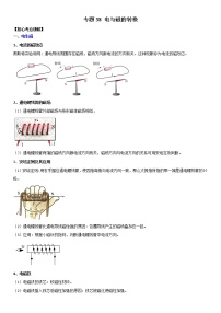 初中物理中考复习 专题38 电与磁的转换（解析版）-2022年中考物理二轮专项复习核心考点讲解与必刷题型汇编（全国通用）