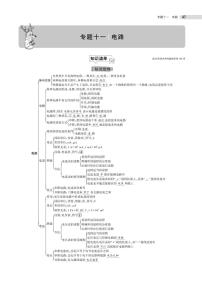 初中物理中考复习 专题十一 电路