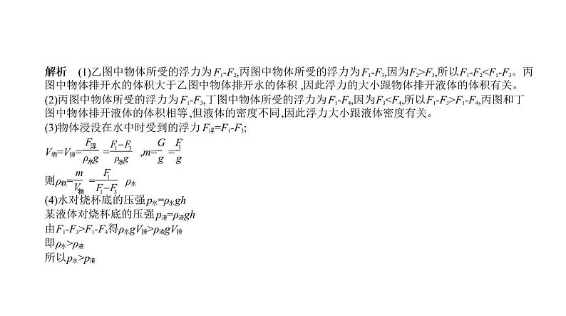 初中物理中考复习 专题七　浮力—2021届中考物理（通用）习题课件第7页