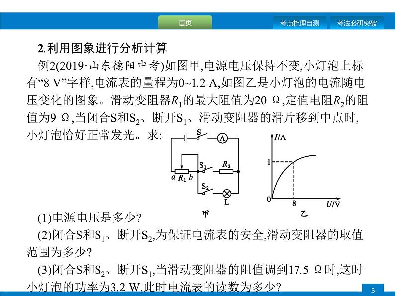 初中物理中考复习 专题一　图象分析课件PPT05