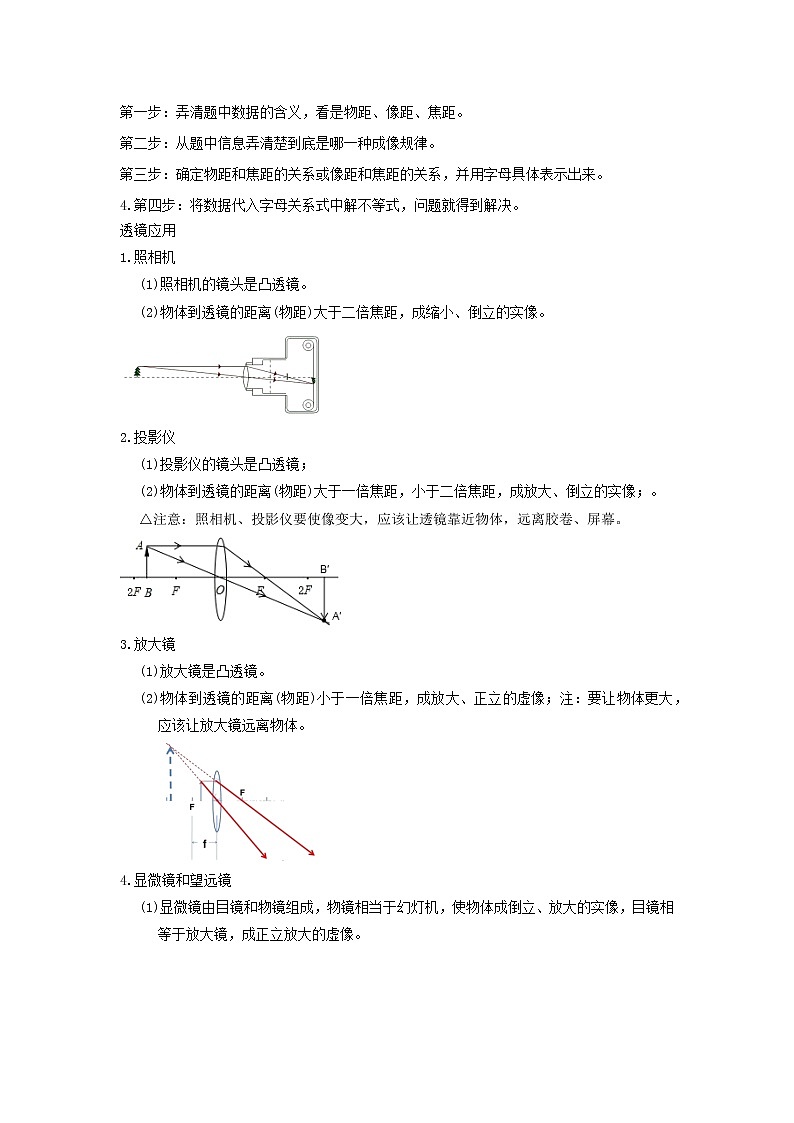 备战2023年物理新中考二轮复习热点透析 核心考点03 透镜及其应用 试卷02