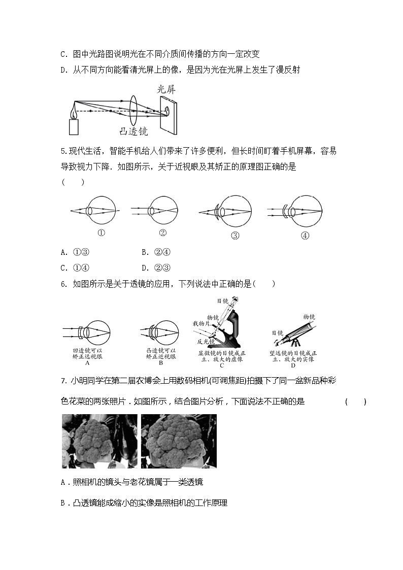 2023 年中考物理一轮复习   透镜及其应用第2页