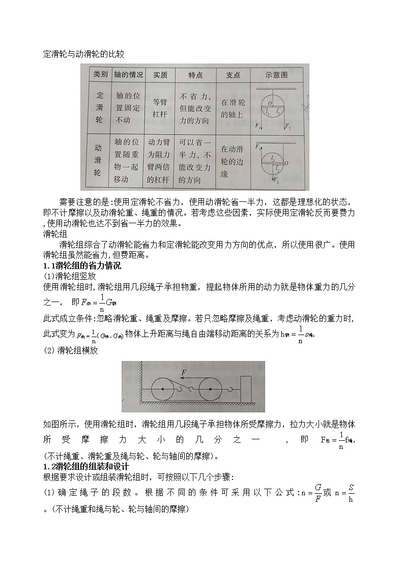 杠杆、滑轮与滑轮组-学生版第3页