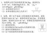 2021-2022学年人教版物理八年级下册每日过关计算题课件