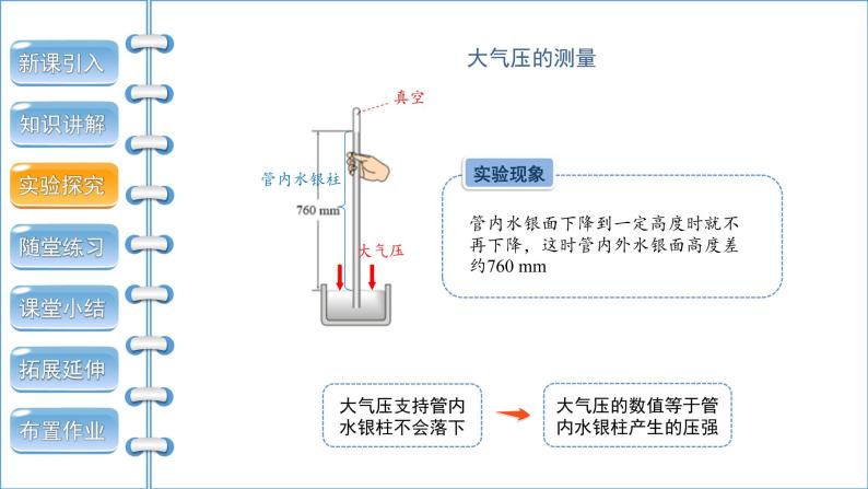 第九章+压强+第3节+大气压强+课件++2022-2023学年人教版物理八年级下册08