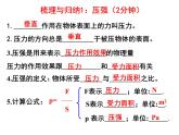 第九章+压强复习+课件++2021-2022学年人教版物理八年级下册