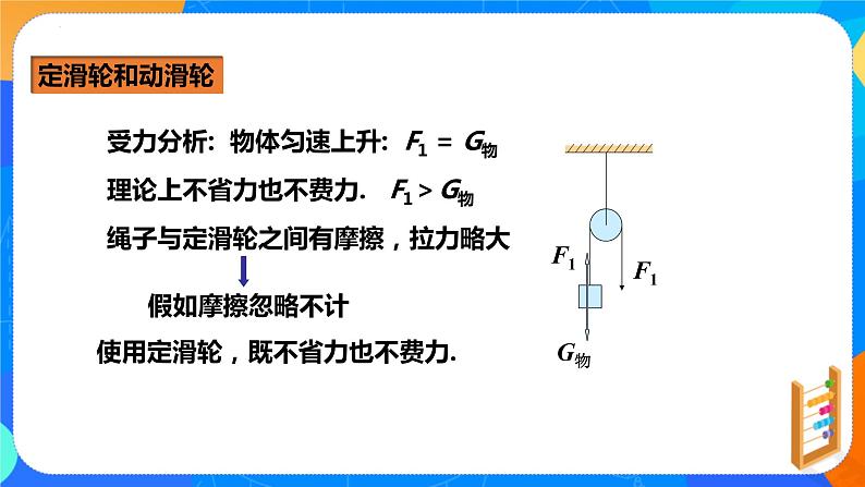 12.2+滑轮（课件）+2021-2022学年人教版物理八年级下册+第8页