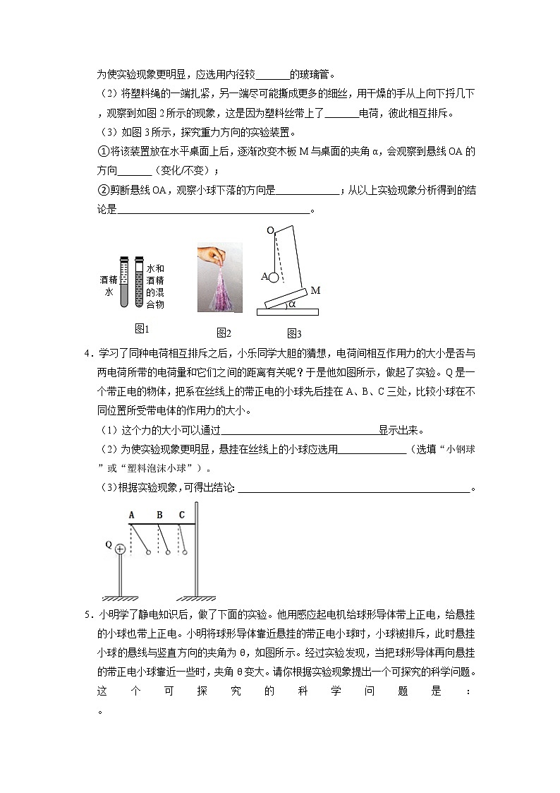 专题04  电荷、电流与电路压轴培优专题训练（原卷版）第2页