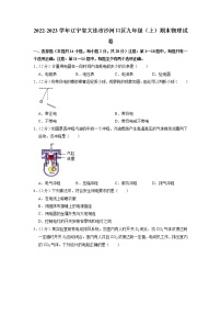 辽宁省大连市沙河口区2022-2023学年九年级上学期期末物理试题（有答案）