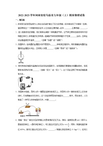 河南省驻马店市2022-2023学年九年级上学期期末物理试题(含答案)