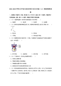 辽宁省大连市沙河口区2022-2023学年九年级上学期期末物理试题(含答案)