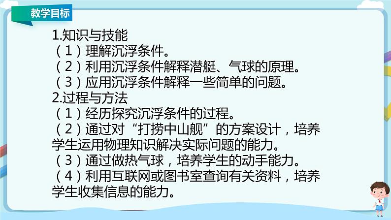 教科版初中物理八年级下册 10.4  沉与浮（课件、教案、学案）02