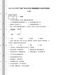 2022-2023学年广东省广州市九年级下册物理期末专项提升模拟题（AB卷）含解析