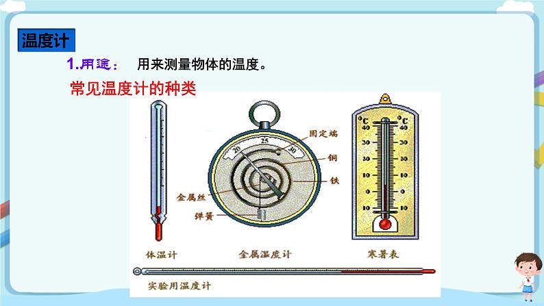沪教版 初中物理 八年级下册 5.1温度 温标（课件）第5页
