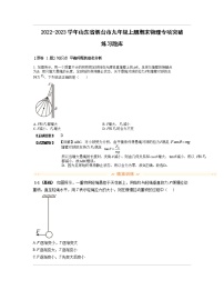 2022-2023学年山东省烟台市九年级上册期末物理专项突破练习题库（含解析）