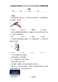 江苏省徐州市邳州市2022-2023学年九年级上学期期末物理试题(含答案)