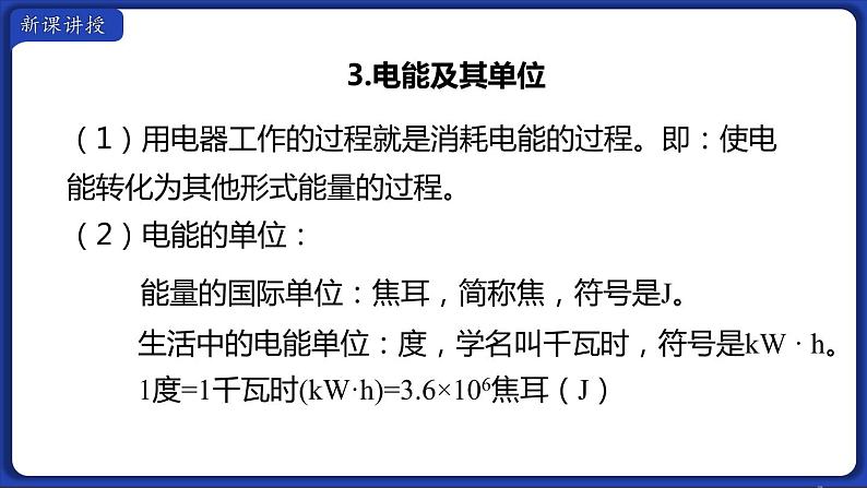 18.1 电能 电功 课件 2022-2023学年人教版物理九年级全一册07