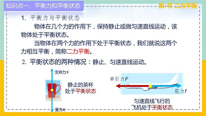 苏科版八下物理 第九章  力与运动——单元复习（课件+内嵌式实验视频）06