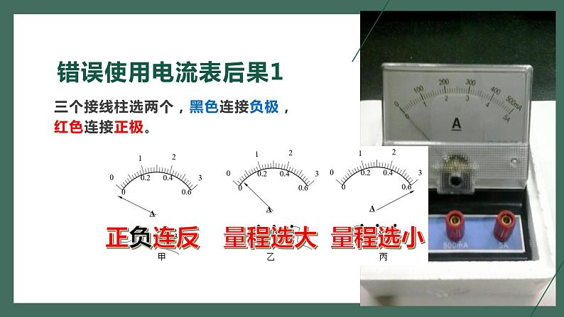 人教版九年级物理15.4电流的测量课件PPT07