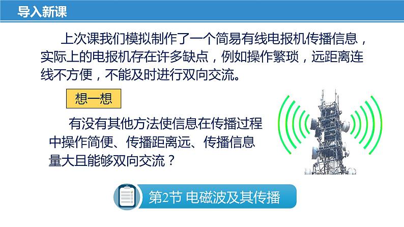 17.2 电磁波及其传播（课件）-苏科版九年级物理下册同步教学精美课件05