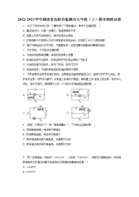 湖南省岳阳市临湘市2022-2023学年九年级上学期期末物理试题(含答案)