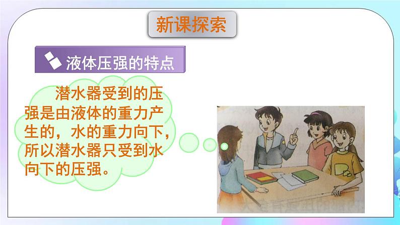第9章 压强 第2节 液体的压强 第1课时 液体压强的特点 课件+教案+素材04