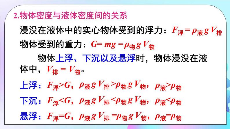 第8章 压强与浮力 第6节 物体的浮沉条件 课件+教案+素材05