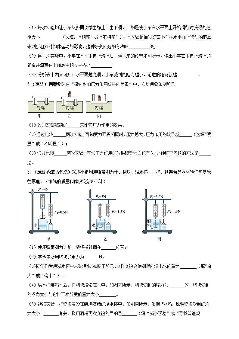 专题23 新课标规定以外常考的12个重点实验（原卷版）第3页
