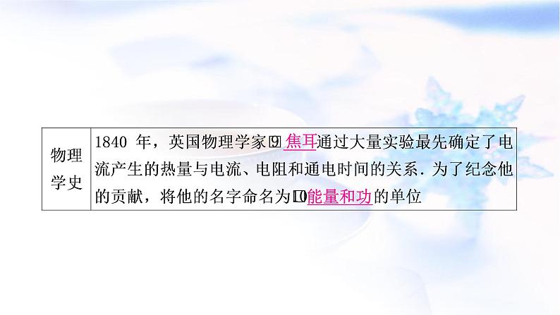 中考物理复习第16讲焦耳定律教学课件第7页