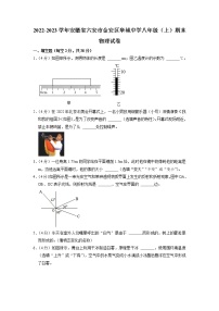 安徽省六安市皋城中学2022_2023学年八年级上学期物理期末试卷