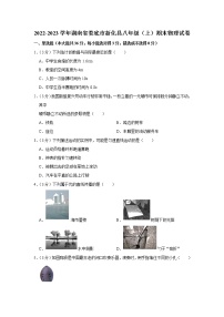 湖南省娄底市新化县2022-2023学年八年级上学期期末物理试卷（含答案）