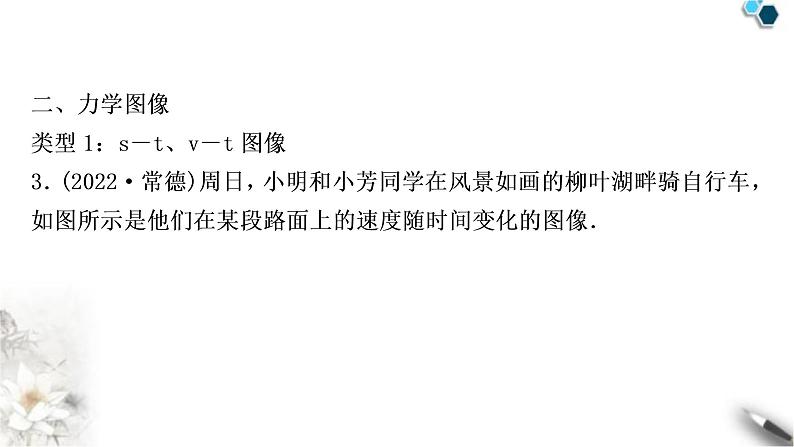 沪科版中考物理重难题型突破五坐标图像题课件第5页